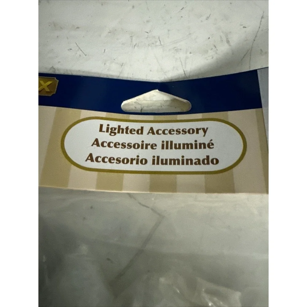 C7 6 SOCKET LIGHT CORD SET FOR DEPT 56 LEMAX CHRISTMAS VILLAGE BUILDINGS‎  04278